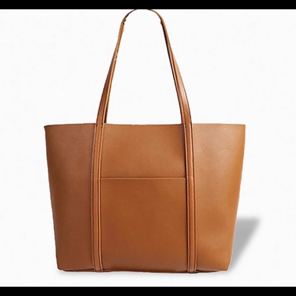 Henny & Lev - Danielle Tote Bag in Cognac new - Picture 1 of 5